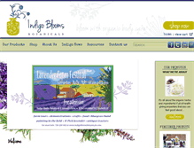 Tablet Screenshot of indigobloomsbotanicals.com